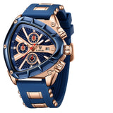 Rose Gold Blue