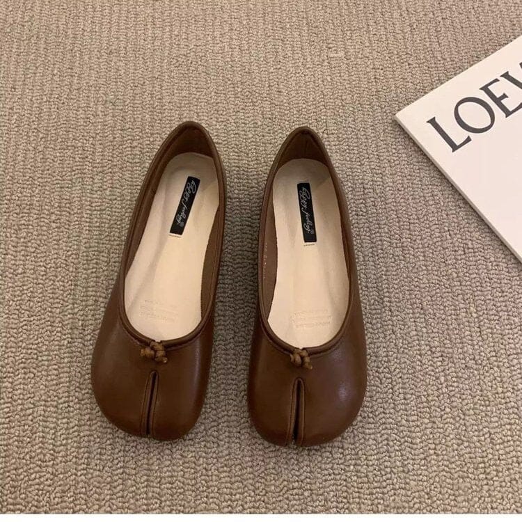 LilySteps – Women's Toe Separator Flats LilySteps – Women's Toe Separator Flats Blue Wolf Store Brown US 6 / UK-AU 4 / EU 36 