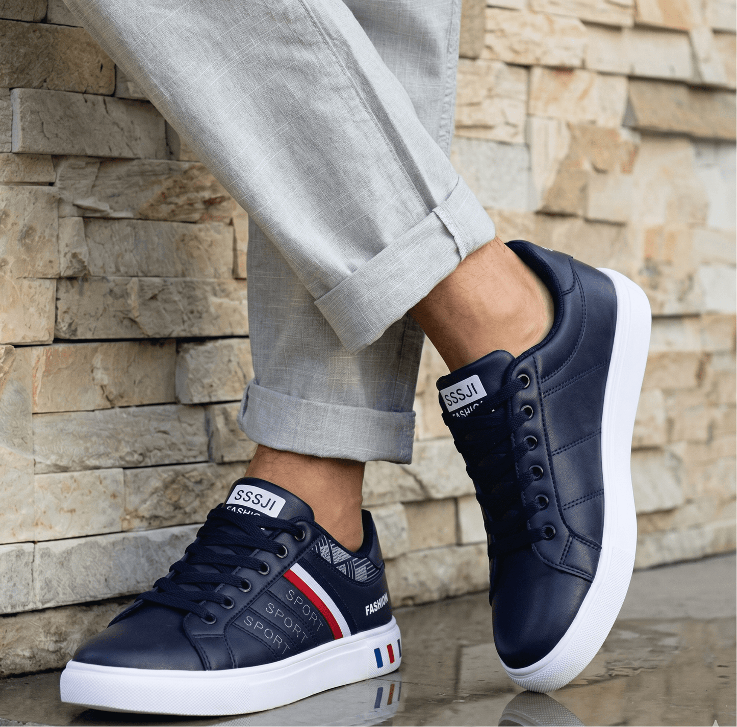 Lordani Elegant Casual Sneakers Blue Wolf Store 