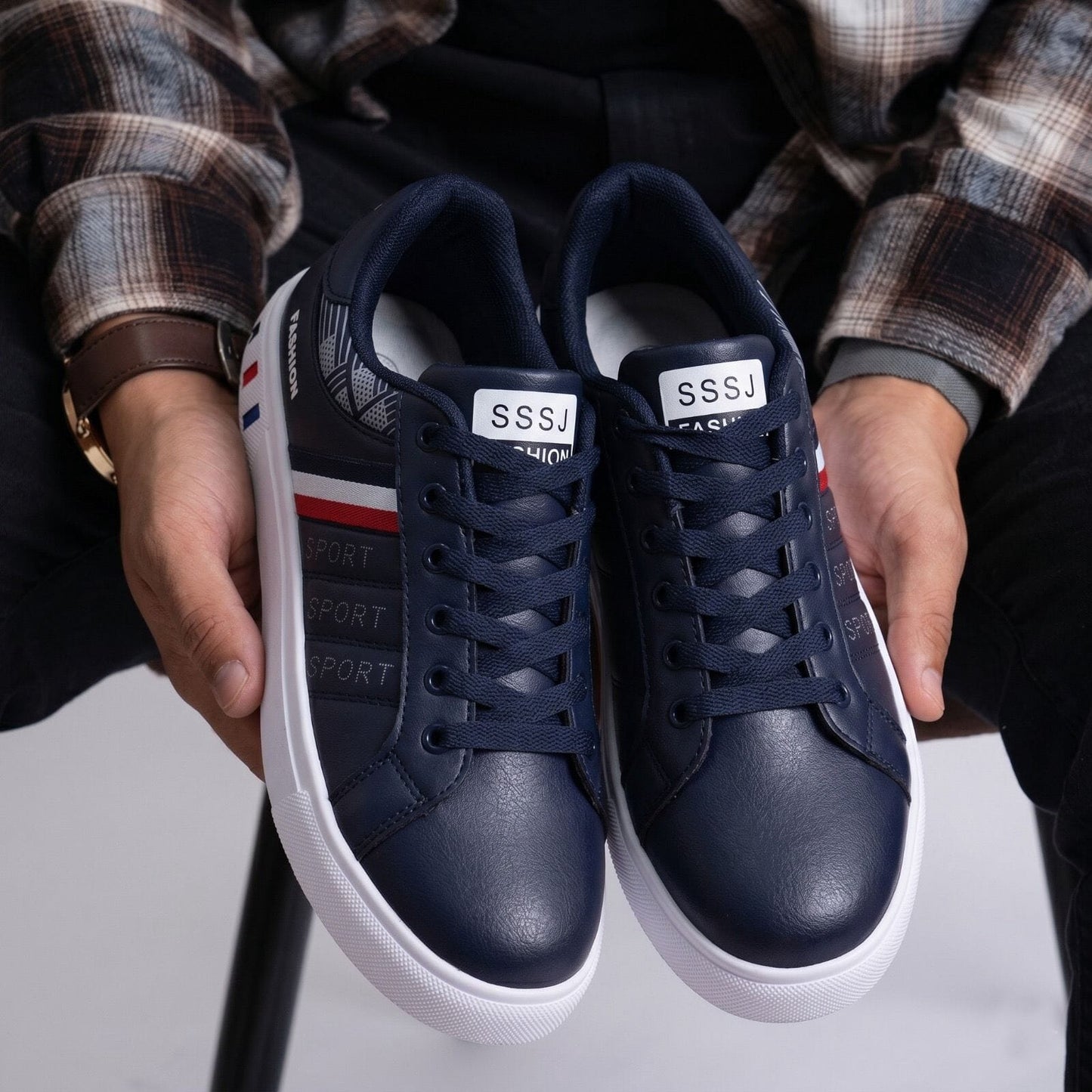 Lordani Elegant Casual Sneakers Lordani Elegant Casual Sneakers Blue Wolf Store 