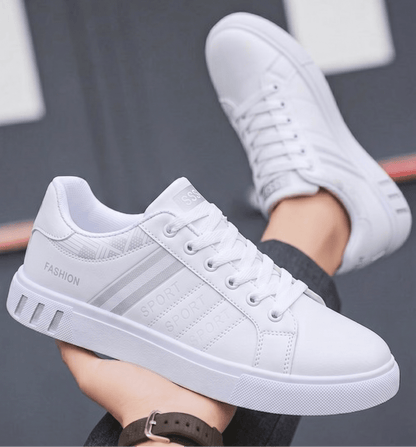 Lordani Elegant Casual Sneakers Lordani Elegant Casual Sneakers Blue Wolf Store White Gray US 7.5 / UK-AU 6.5 / EU 39 