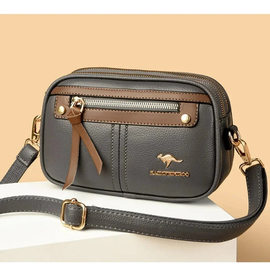 Luxe Sienna Women's Leather Bag Blue Wolf Store 