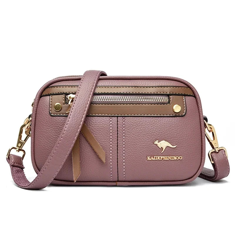 Luxe Sienna Women's Leather Bag Blue Wolf Store 