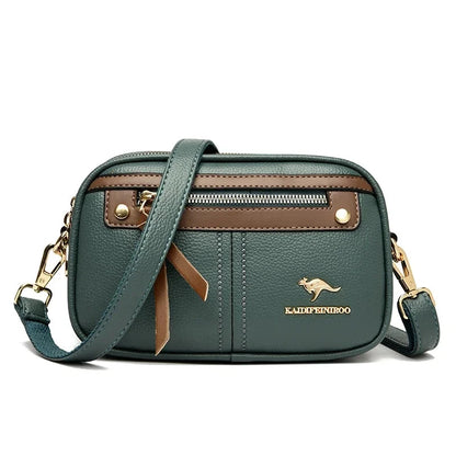 Luxe Sienna Women's Leather Bag Blue Wolf Store 
