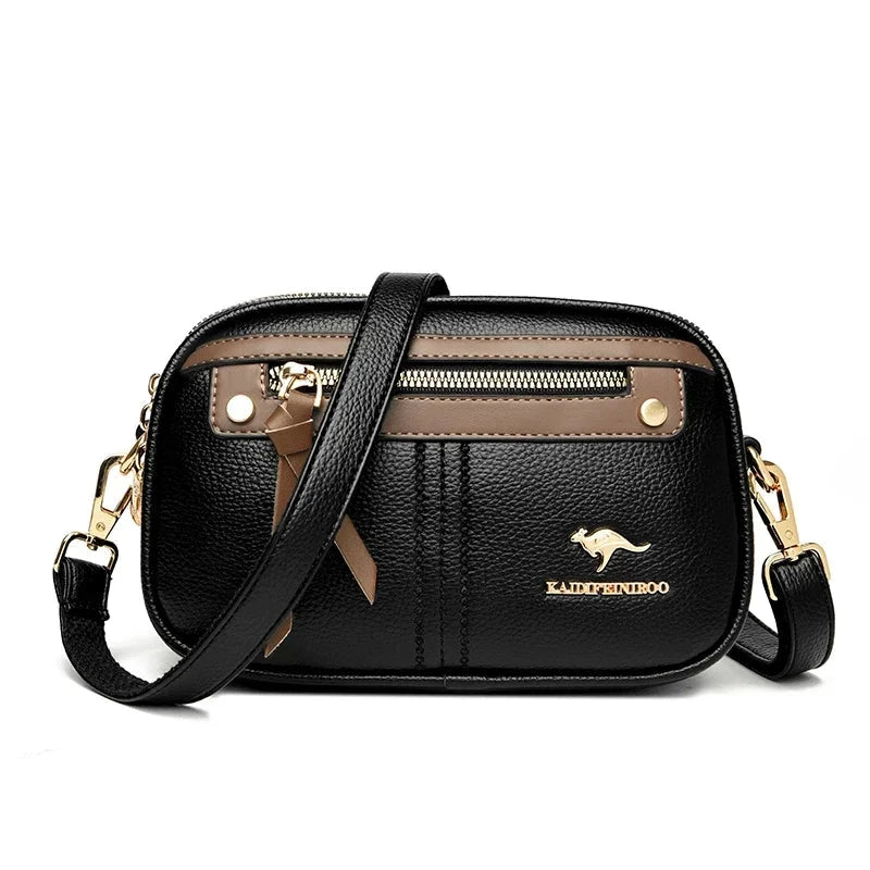 Luxe Sienna Women's Leather Bag Blue Wolf Store 