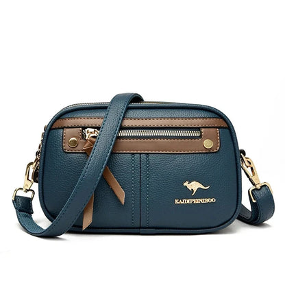 Luxe Sienna Women's Leather Bag Blue Wolf Store 