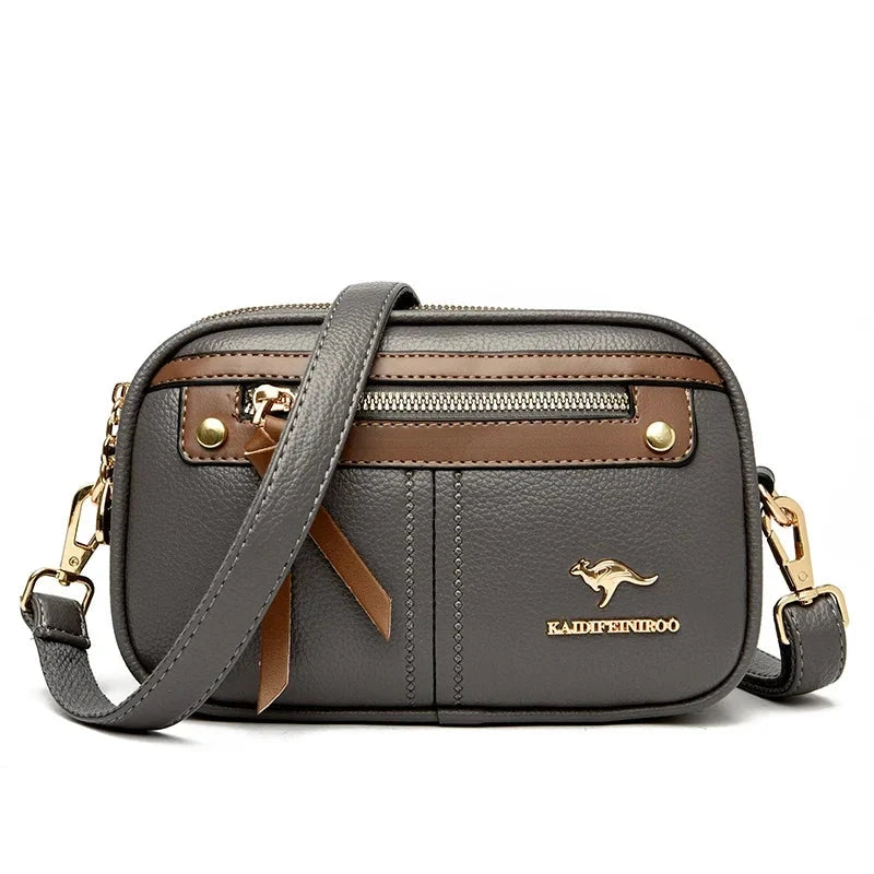 Luxe Sienna Women's Leather Bag Blue Wolf Store 