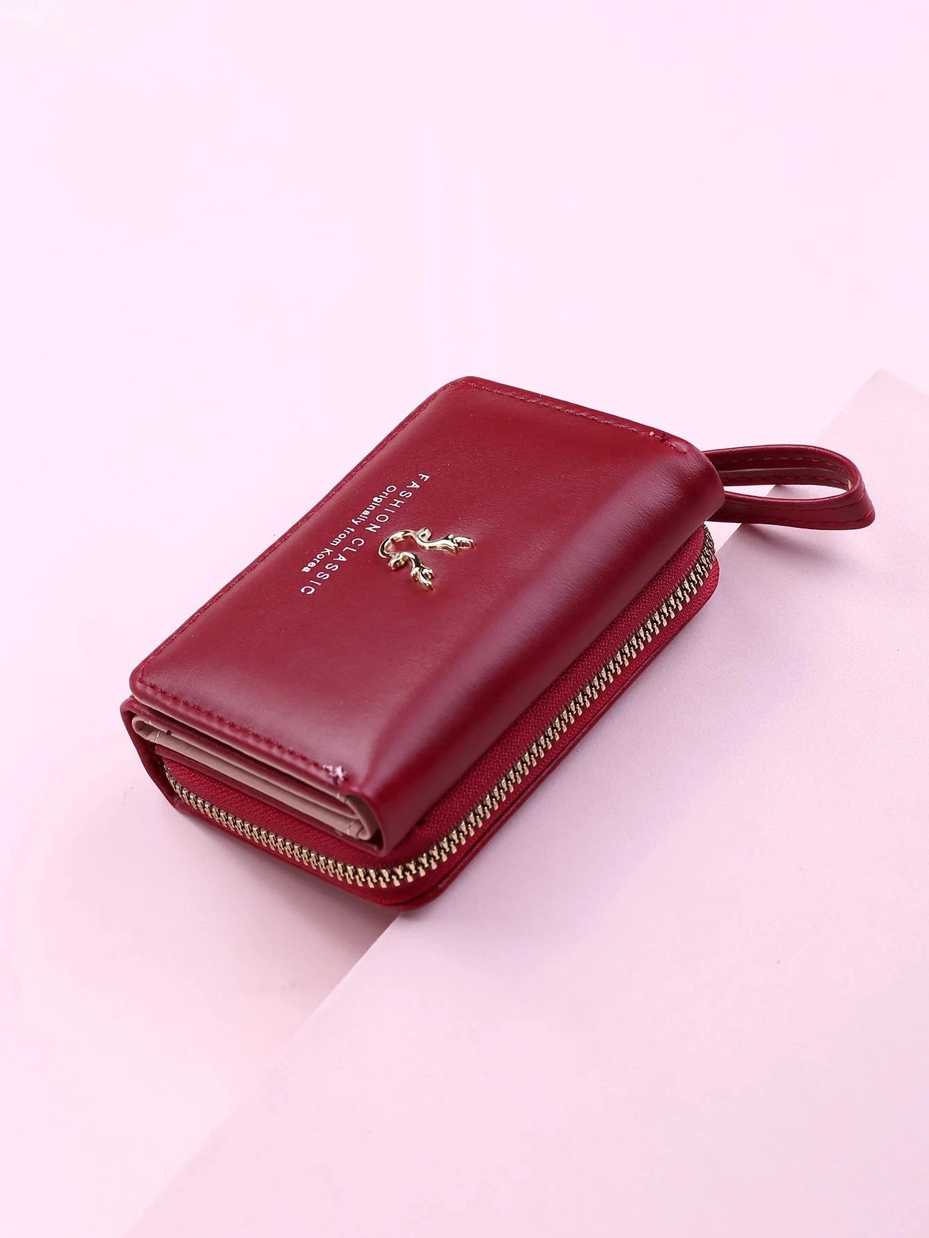 Luxury Brand Women's Small Wallet Female Card Holder Short Wallets with Coin Purse for Woman Ladies PU Leather Hasp Mini Clutch Blue Wolf Store 