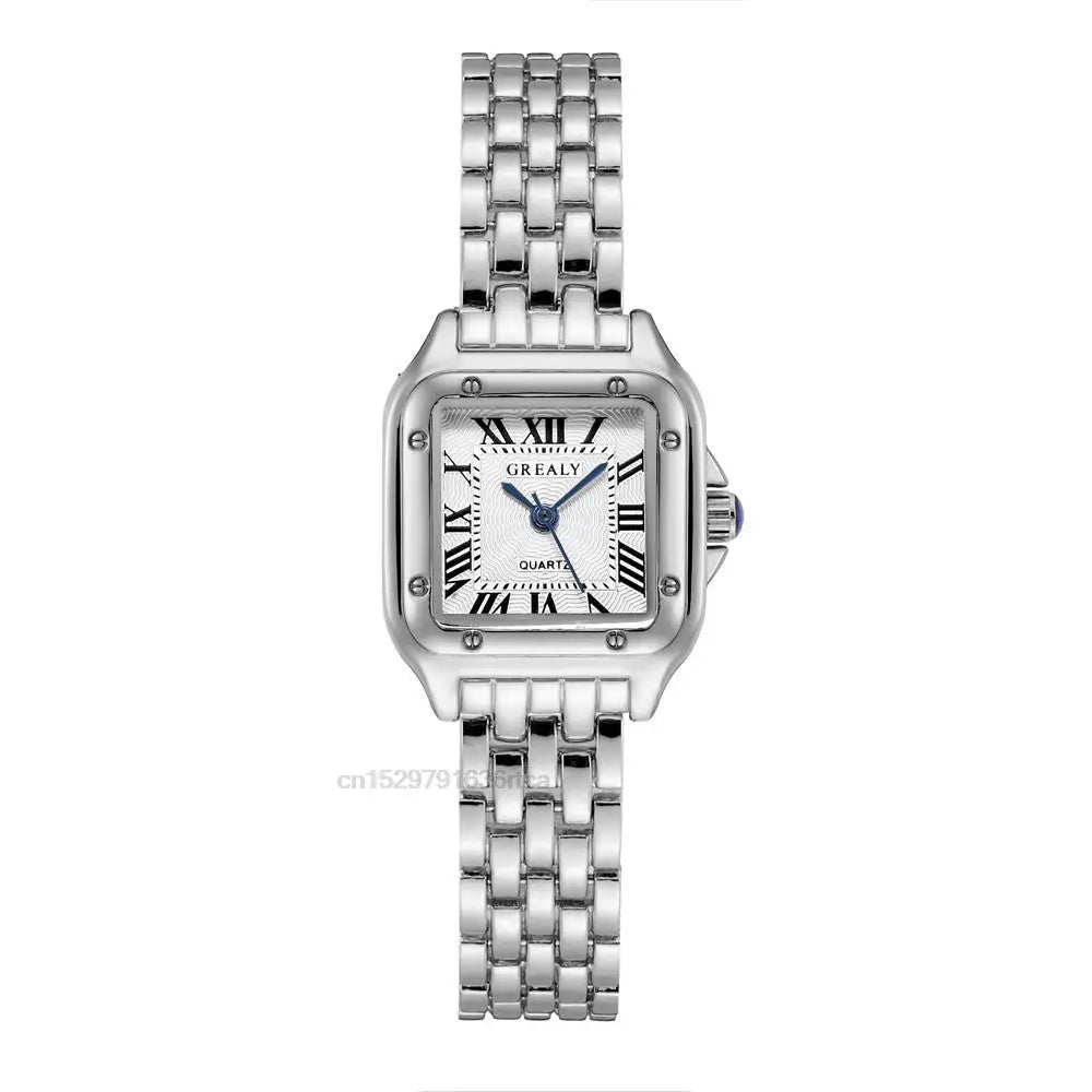 Luxury Quartz Women's Wristwatch with Roman Numerals Luxury Quartz Women's Wristwatch with Roman Numerals 
