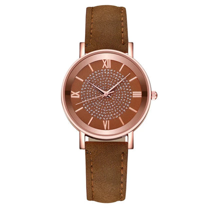 Luxury Women's Watch Aura Luxury Women's Watch Aura Blue Wolf Store Brown 