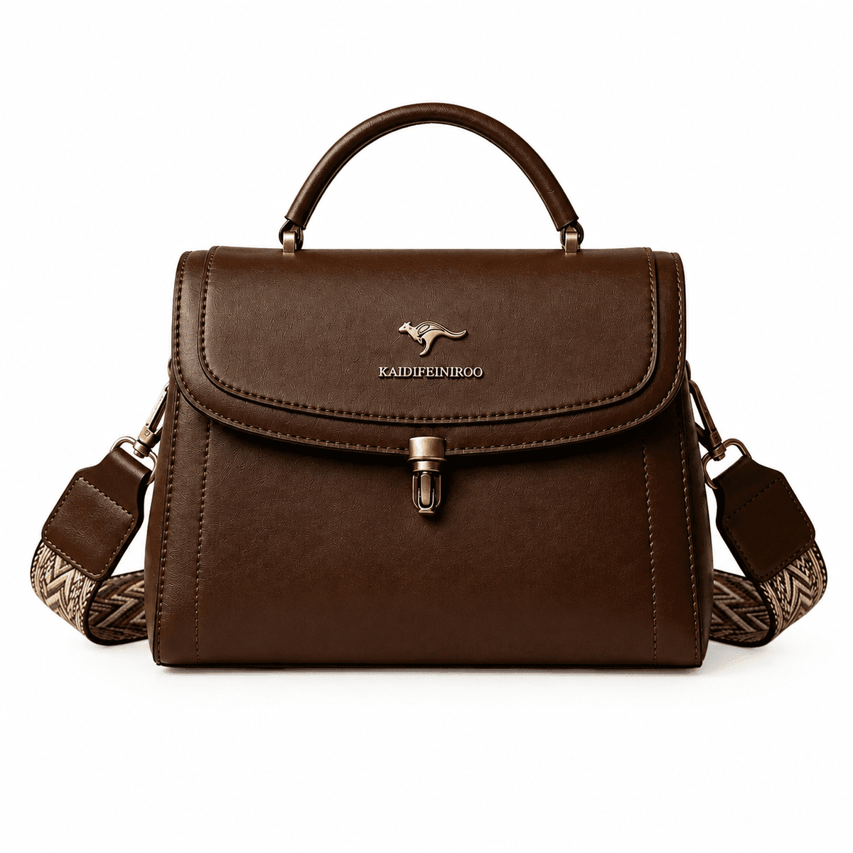 MARVÉLLE – Women's Structured Leather Handbag with an Elegant Design MARVÉLLE – Women's Structured Leather Handbag with an Elegant Design 