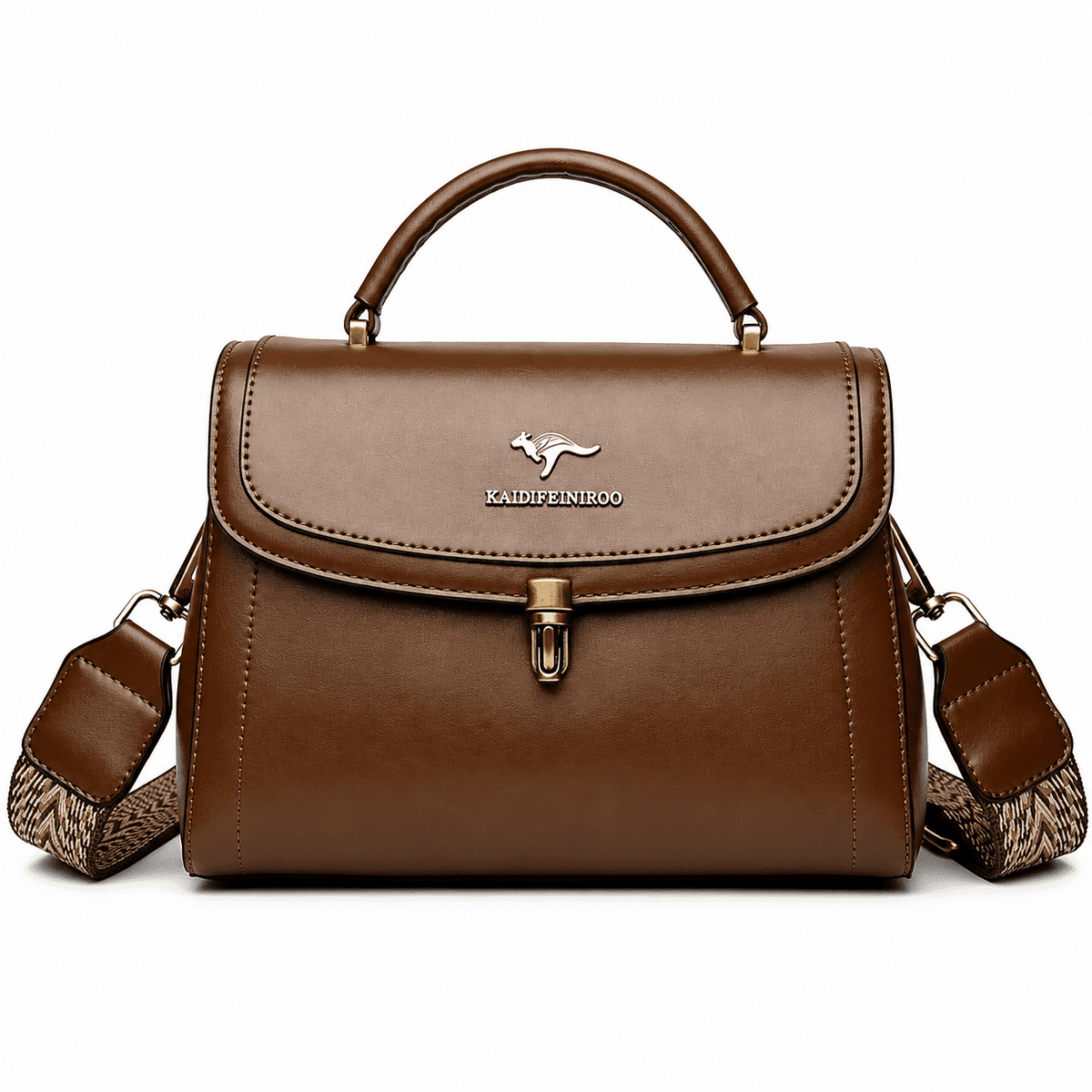 MARVÉLLE – Women's Structured Leather Handbag with an Elegant Design MARVÉLLE – Women's Structured Leather Handbag with an Elegant Design 