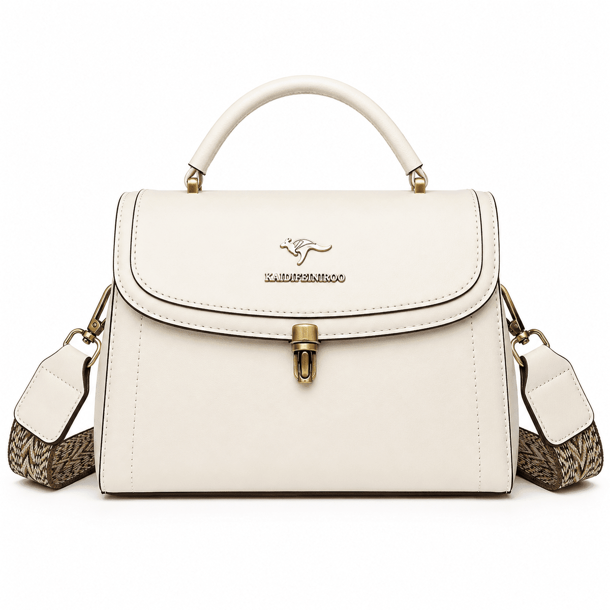 MARVÉLLE – Women's Structured Leather Handbag with an Elegant Design MARVÉLLE – Women's Structured Leather Handbag with an Elegant Design 