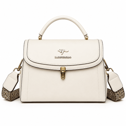 MARVÉLLE – Women's Structured Leather Handbag with an Elegant Design MARVÉLLE – Women's Structured Leather Handbag with an Elegant Design 