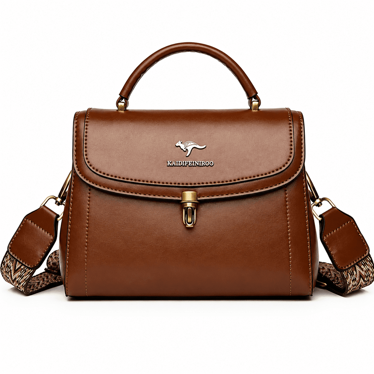 MARVÉLLE – Women's Structured Leather Handbag with an Elegant Design MARVÉLLE – Women's Structured Leather Handbag with an Elegant Design 