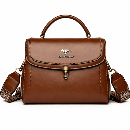 MARVÉLLE – Women's Structured Leather Handbag with an Elegant Design MARVÉLLE – Women's Structured Leather Handbag with an Elegant Design 