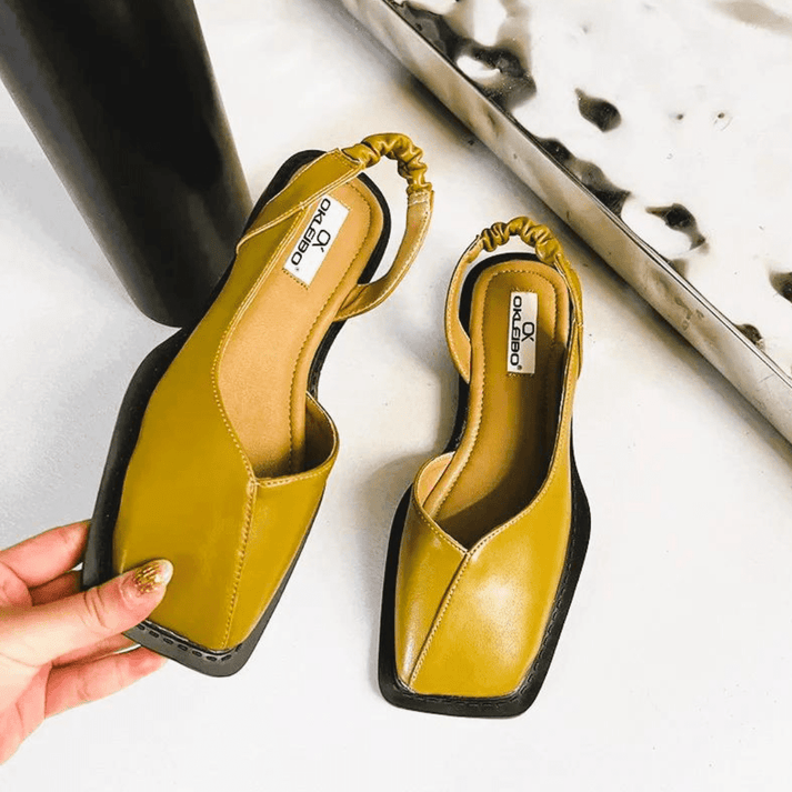 MARY JANES Leather Slip-On Flats â Blue Wolf Store