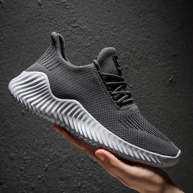 Men Shoes Mesh Breathable 2021 New Casual Shoes Men Sneakers Light Outdoor Walking Tenis Shoes Zapatillas Hombre Plus 47 Blue Wolf Store Gray 46 