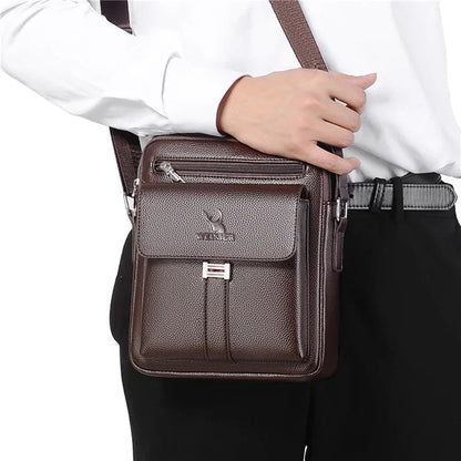 Men's Leather Bag Weix