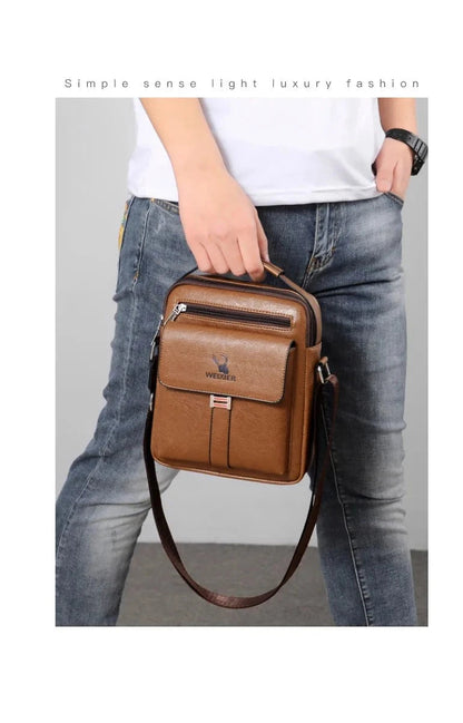 Men's Leather Bag Weix