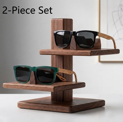 Men's UV400 Sunglasses (2-Piece Set) with Wood Grain Finish – Forestne Duo Men's UV400 Sunglasses (2-Piece Set) with Wood Grain Finish – Forestne Duo Blue Wolf Store 
