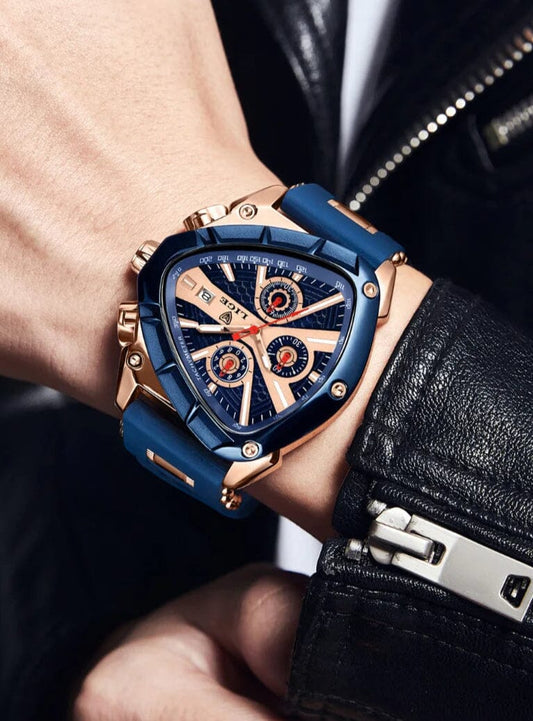 Men's Wristwatch Tempus Men's Wristwatch Tempus Blue Wolf Store 