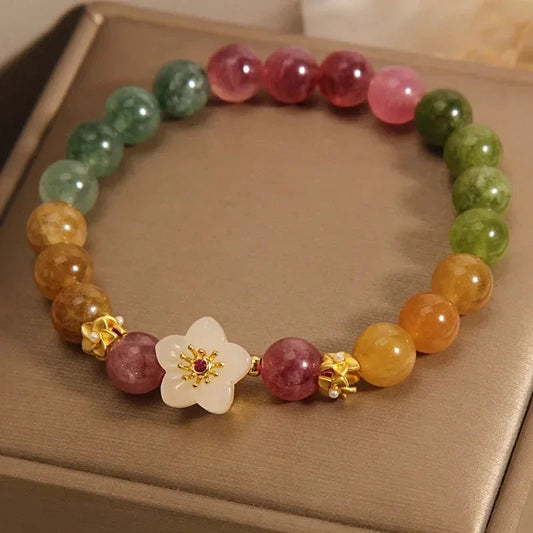 Mystic Earth – Multicolor Gemstone Bracelet for Women Mystic Earth – Multicolor Gemstone Bracelet for Women Blue Wolf Store 