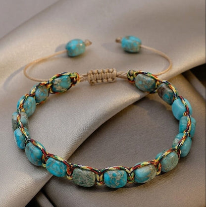 Mysticore – Set of 4 Handmade Stone Bracelets Mysticore – Set of 4 Handmade Stone Bracelets Blue Wolf Store 