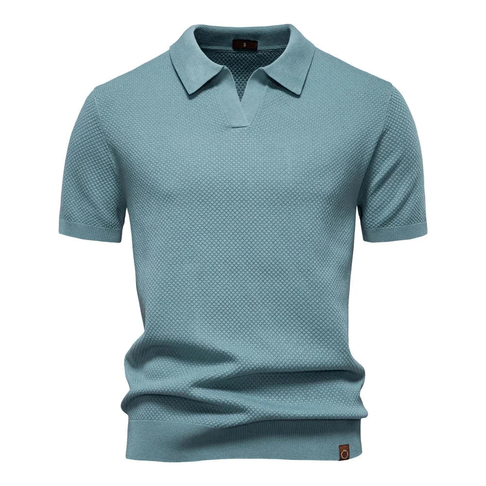 Octavian – Premium Polo Shirt Blue Wolf Store 