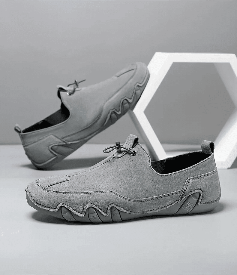 Orion Lumos Leather Casual Men’s Sneakers Blue Wolf Store 