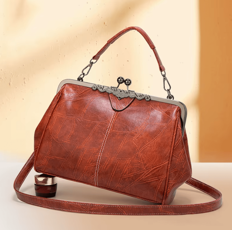 Paolla Vintage Leather Handbag Paolla Vintage Leather Handbag" Blue Wolf Store 