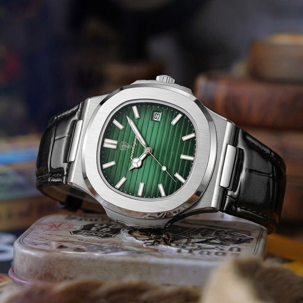 Patrizio – Classic Leather Strap Watch Patrizio – Classic Leather Strap Watch Blue Wolf Store 