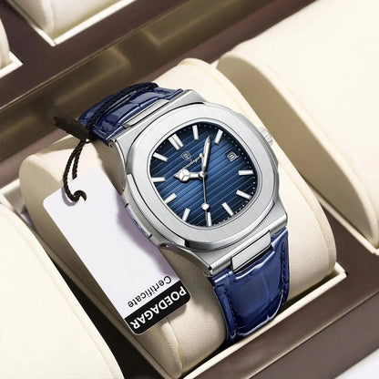 Patrizio – Classic Leather Strap Watch Patrizio – Classic Leather Strap Watch Blue Wolf Store 