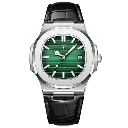 Patrizio – Classic Leather Strap Watch Patrizio – Classic Leather Strap Watch Blue Wolf Store 