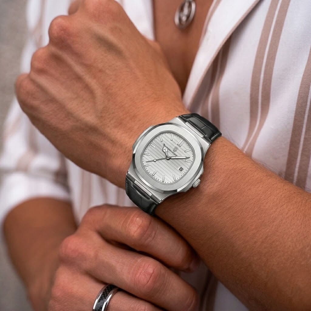 Patrizio – Classic Leather Strap Watch Patrizio – Classic Leather Strap Watch Blue Wolf Store 
