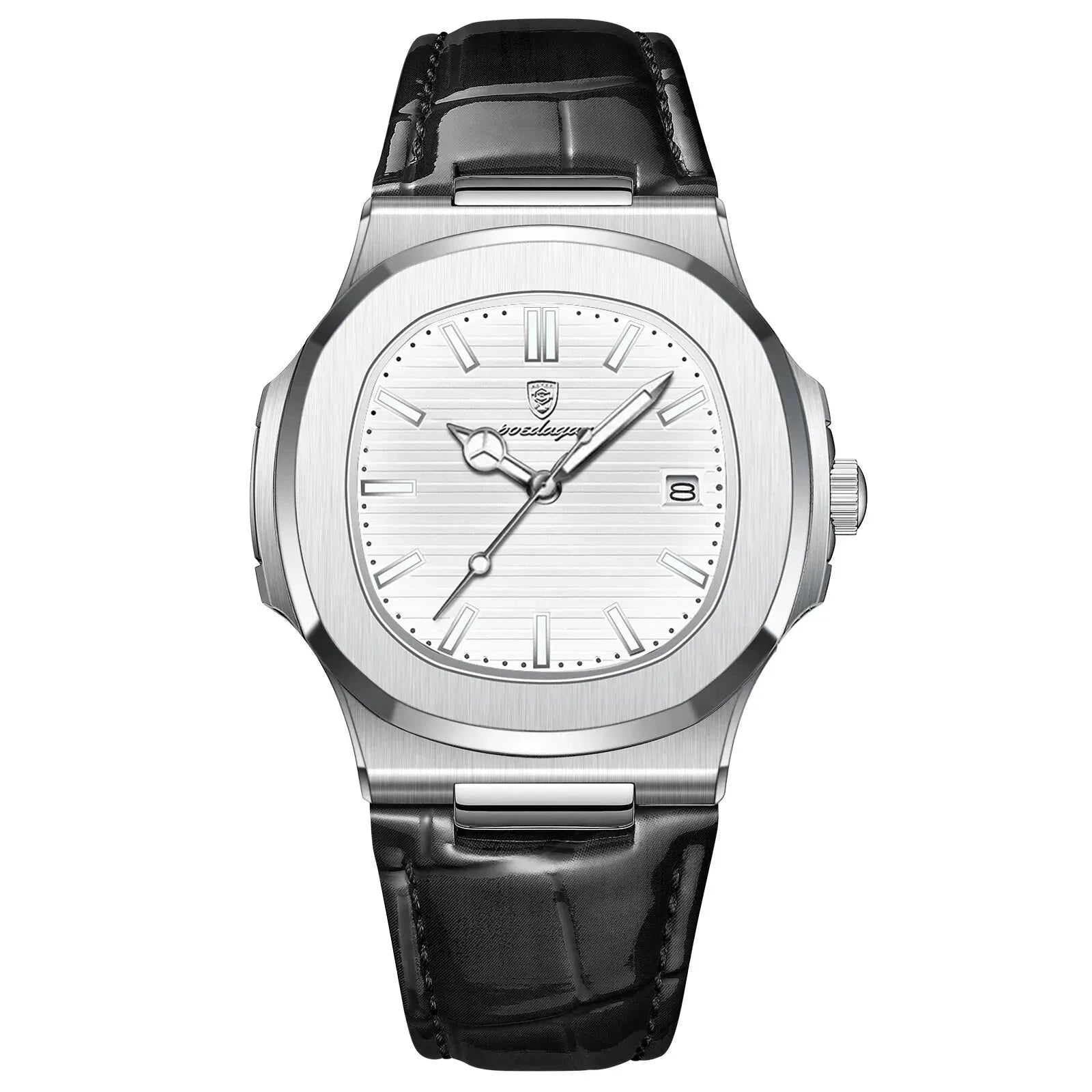Patrizio – Classic Leather Strap Watch Patrizio – Classic Leather Strap Watch Blue Wolf Store 