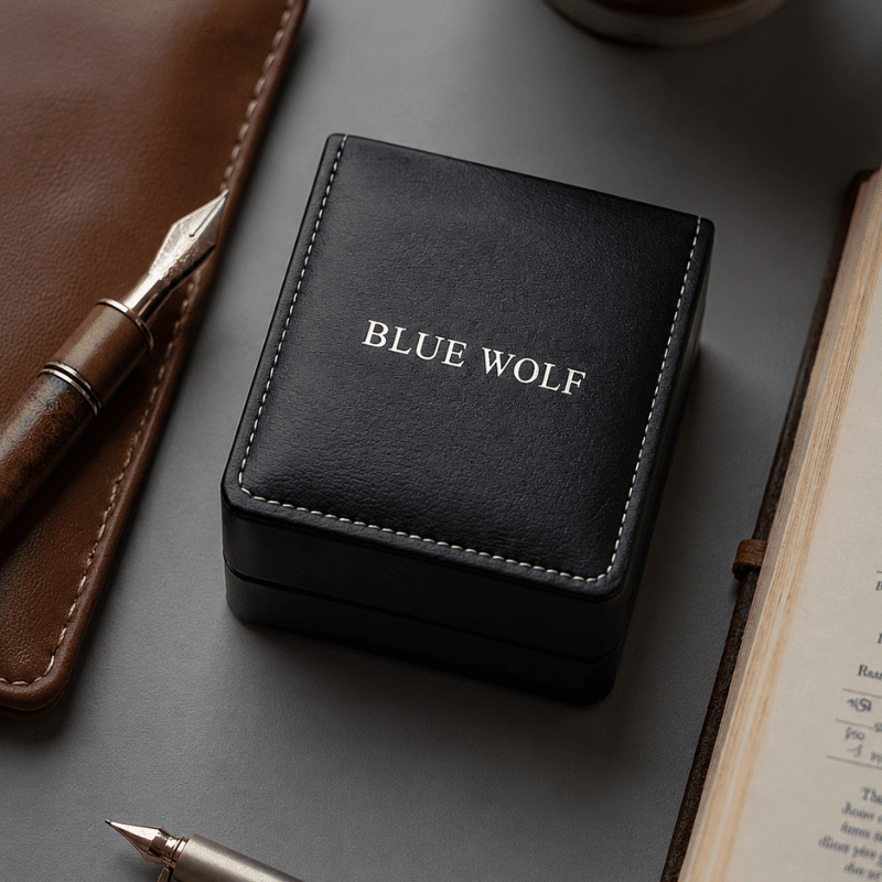 Patrizio – Signature Leather Watch Patrizio – Signature Leather Watch Blue Wolf Store 