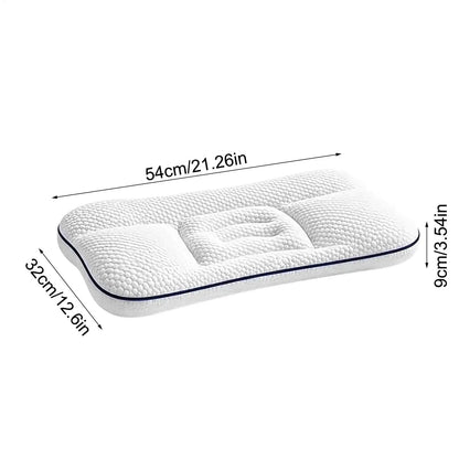 Pillows For Kids Shoulder Support Cervical Spine Correction Pillow For Boys Girls Homes Apartments Daycare Travel Road Trips Blue Wolf Store 