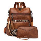 Brown With Leopard Print