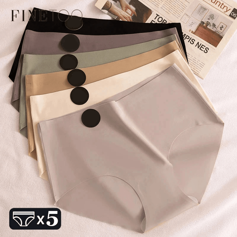 Purelle Soft – 5-Piece Ultra-Thin Silk Panty Set Purelle Soft – 5-Piece Ultra-Thin Silk Panty Set Blue Wolf Store 