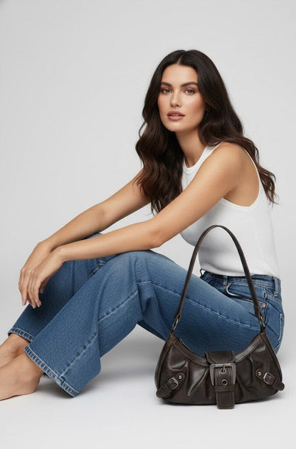 Ravelyn – Vintage Leather Bag Ravelyn – Vintage Leather Bag Blue Wolf Store 