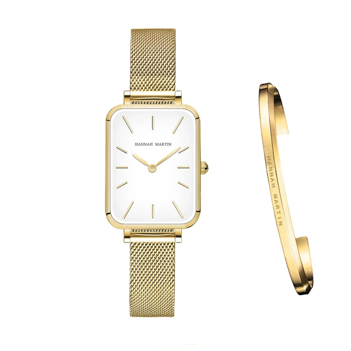 Rectangle Ultrathin Nordic Simple Style Japan Quartz Movement Fashion Stainless Steel Mesh Silvery Bracelet Belt Ladies Watches Blue Wolf Store 1241B-WJJ-SZA-J 