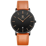 Black/Light Brown Leather