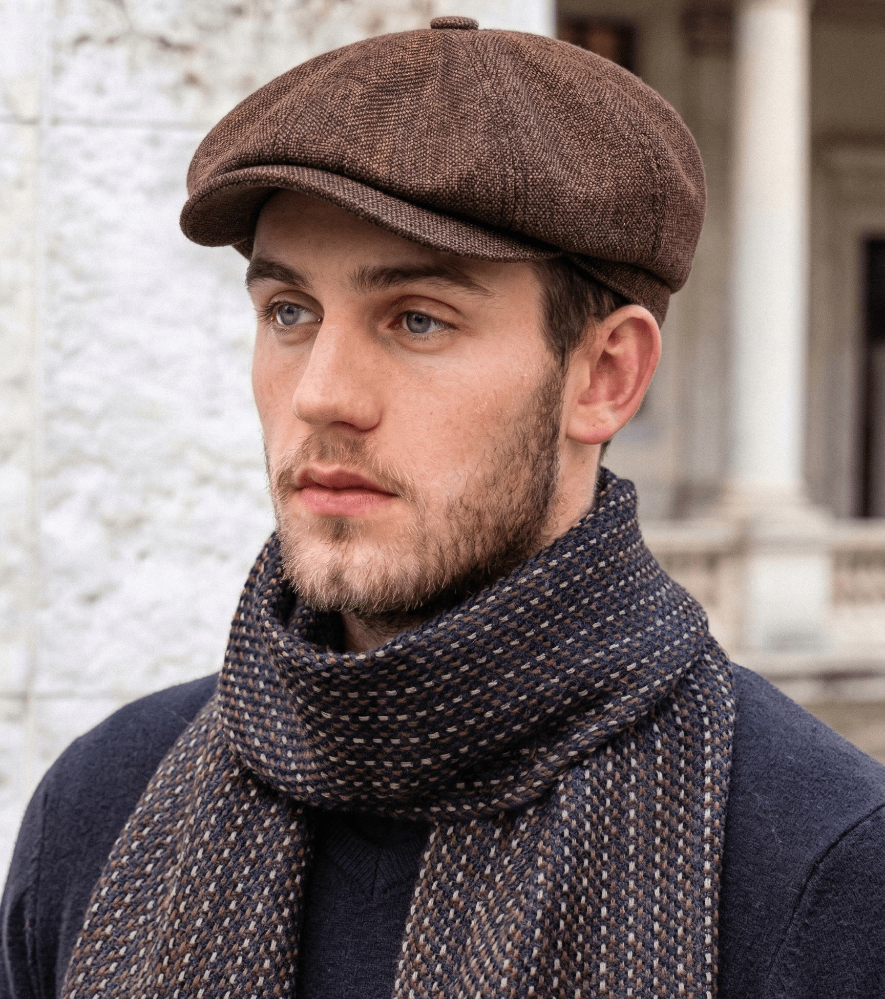 Reginald Vintage Style Beret Reginald Vintage Style Beret Blue Wolf Store 