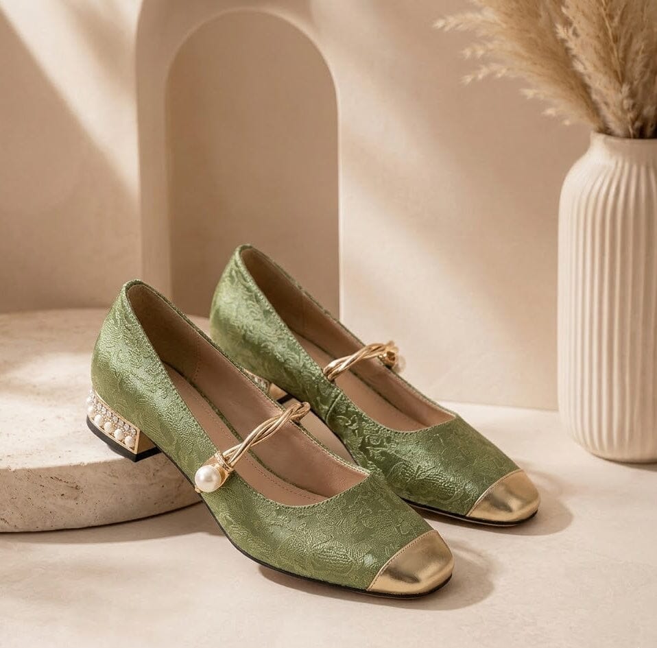 Roseline – Classic Elegant Mary Jane Roseline – Classic Elegant Mary Jane Blue Wolf Store 
