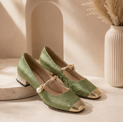 Roseline – Classic Elegant Mary Jane Roseline – Classic Elegant Mary Jane Blue Wolf Store 