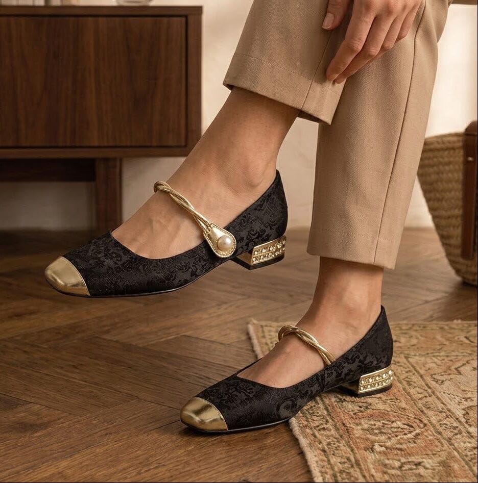Roseline – Classic Elegant Mary Jane Roseline – Classic Elegant Mary Jane Blue Wolf Store 