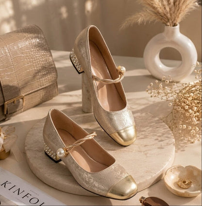 Roseline – Classic Elegant Mary Jane Roseline – Classic Elegant Mary Jane Blue Wolf Store 