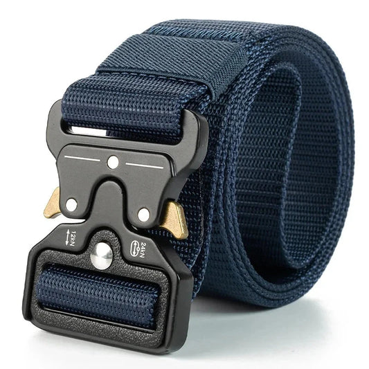 Royce Classic Men's Nylon Belt Royce Classic Men's Nylon Belt Blue Wolf Store 