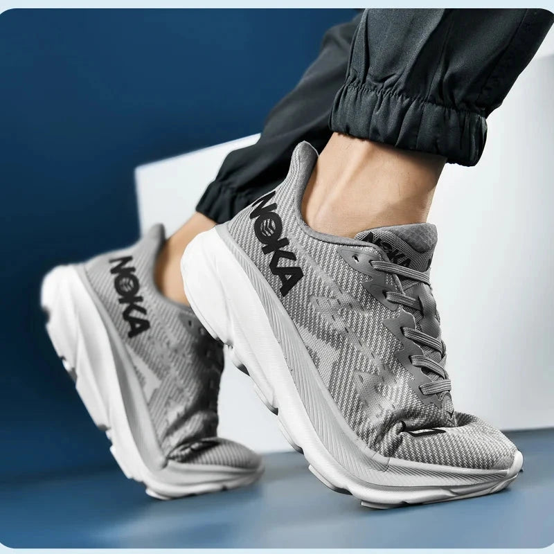 Running Shoes Men Sneakers Marathon Mens Shoes Professional Tennis Race Tranier Cushion Athletic Jogging Shoes Women Footwear Blue Wolf Store 